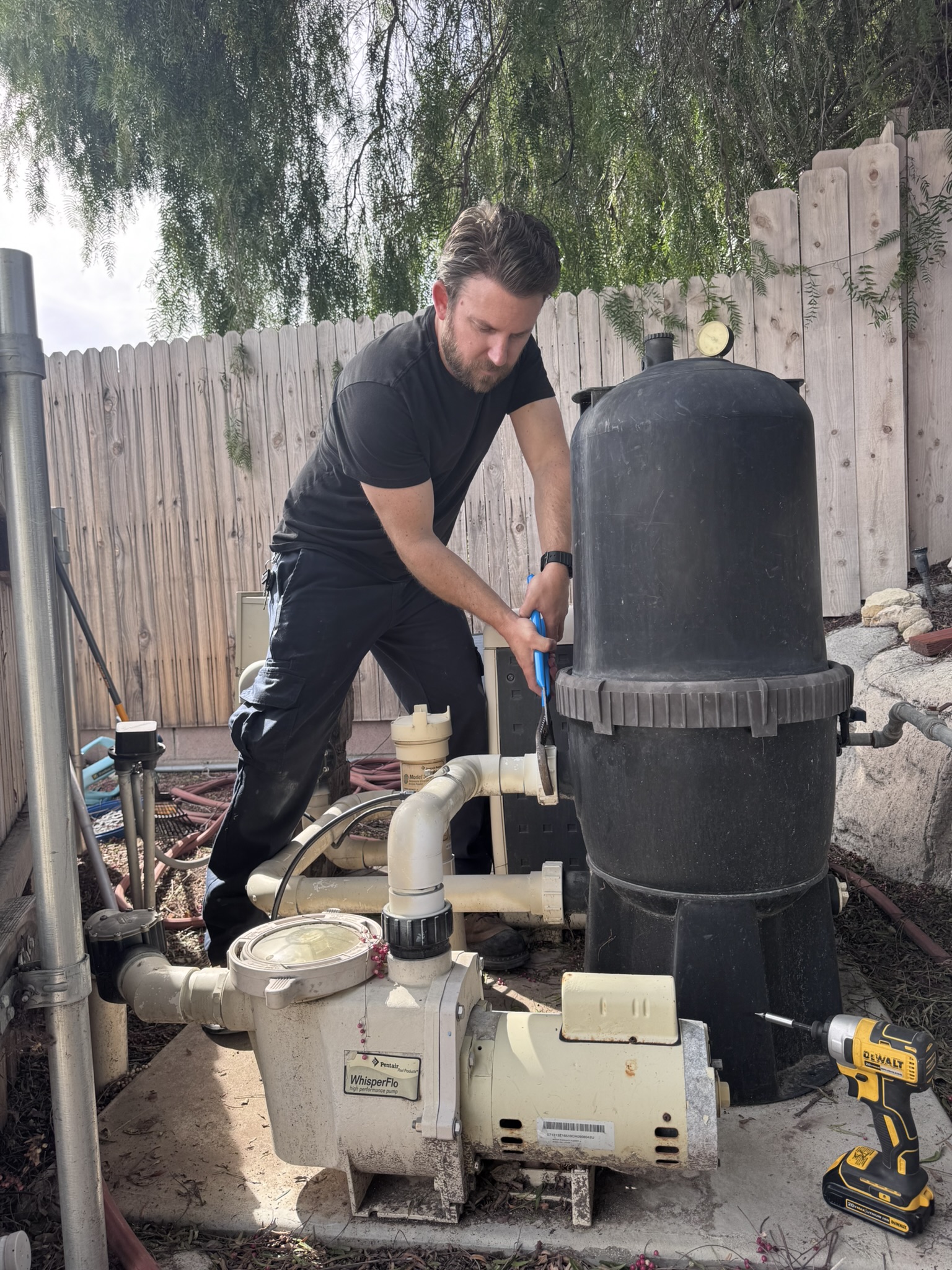 Pool Filter Repair